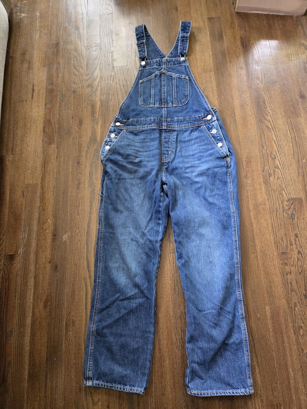 Classic Blue Denim Overalls for Women - Timeless Workwear Style